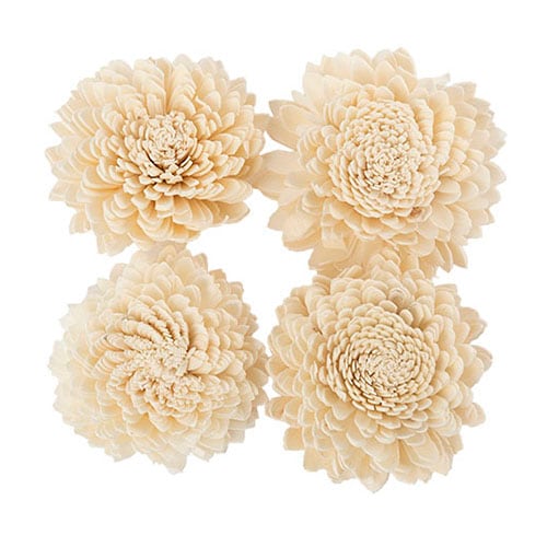 RMソラジーナ ホワイト 8cm 4個セット