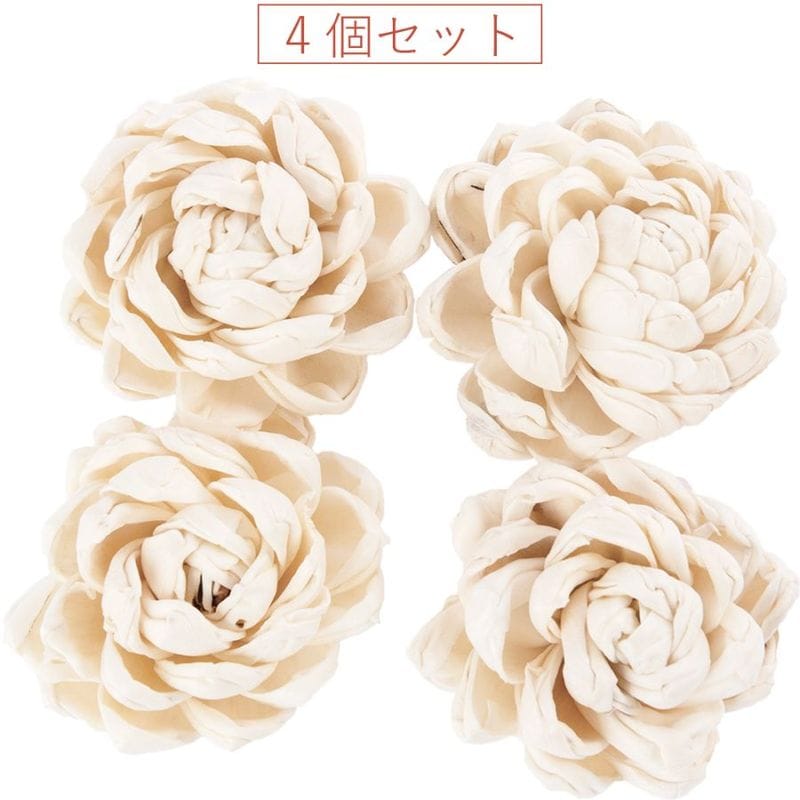 【予約商品】【再入荷】RMソラミニモンゴリア ホワイト 6cm 4個セット