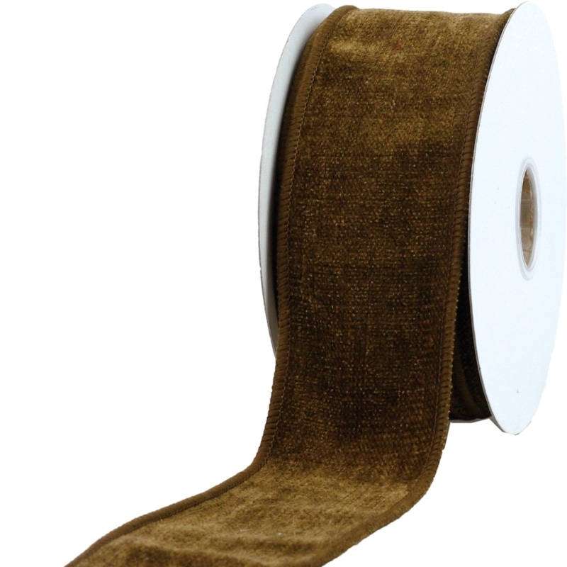 リボン・ワイヤー入りリボン ワイヤー入りリボン DUPION METALLIC THREAD RIBBON RGR 6.3cm