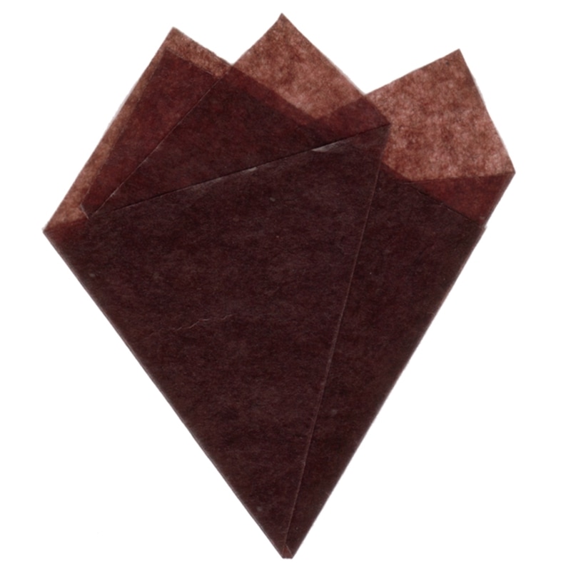 WAX 100枚 チョコレート(BROWN)