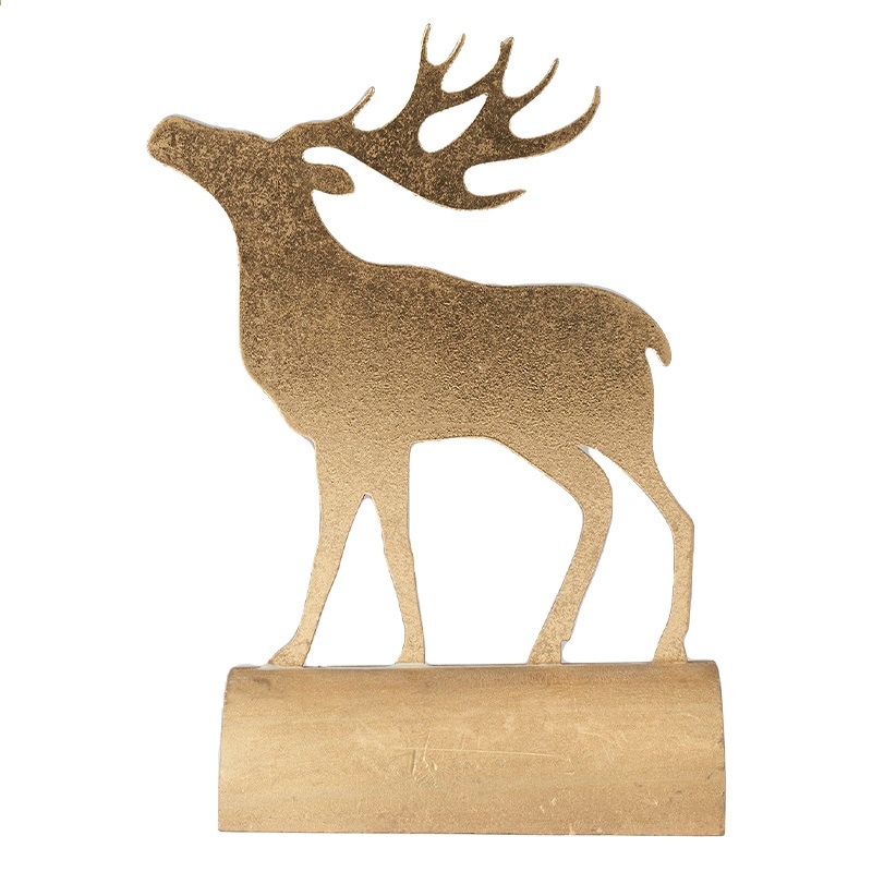 ☘️特別価格❤️超可愛い❤モスアゲート　トナカイ ガンド GUND ディアボーンディアー 4042769 クリスマス トナカイ