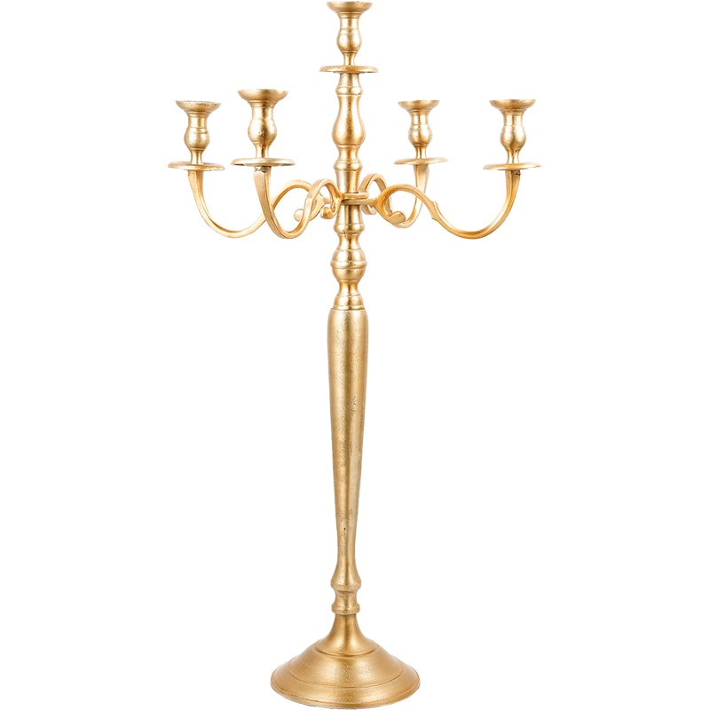 AMキャンドルホルダーマットゴールド 55xH100