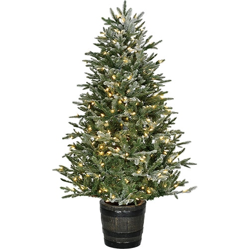 HTポットツリー ホワイトウォッシュLEDライト付 φ88×H140【別途大型サイズ料金要商品|北海道,九州,四国,沖縄】