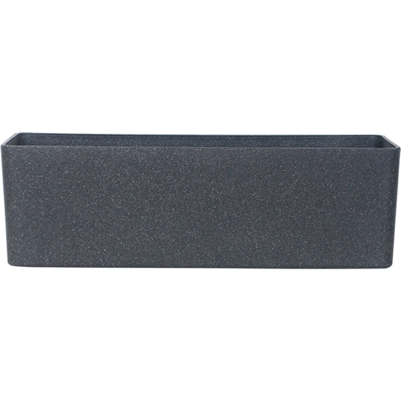 【予約商品】【再入荷】FR長方形チャコールブラックＳ　60x18xH18