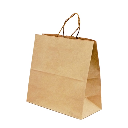 アレンジ袋（紙袋）100枚セット クラフトL※台紙100枚付き