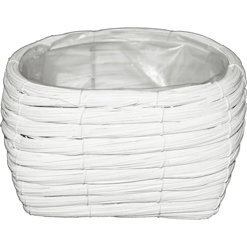 MHオーバル22x17xH13 ホワイト【入荷予定あり】【2026年1月中旬入荷予定】