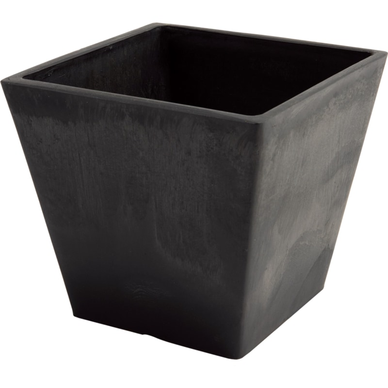 SKスクエアポット 20xH18 ブラック