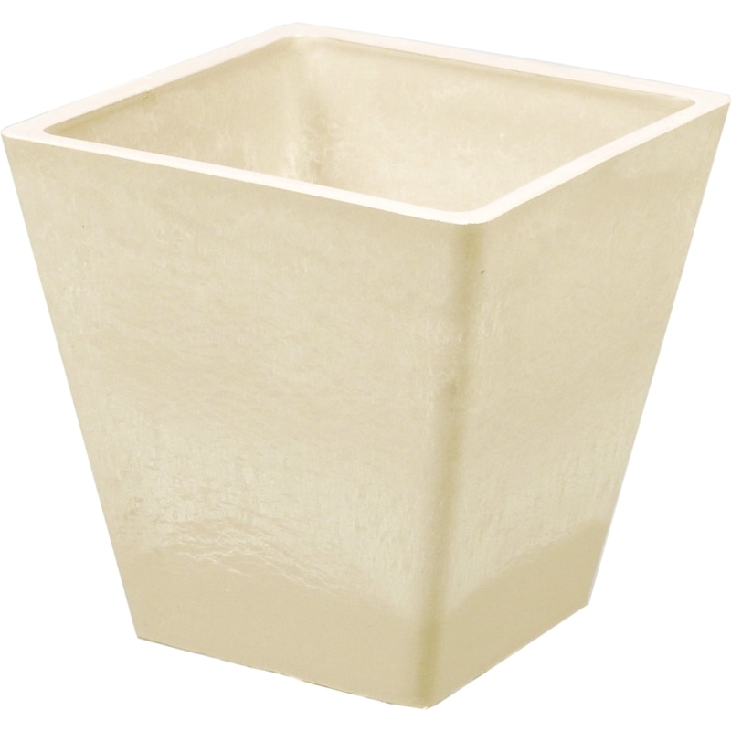 SKスクエアポット 15.5xH15.5パウダーベージュ