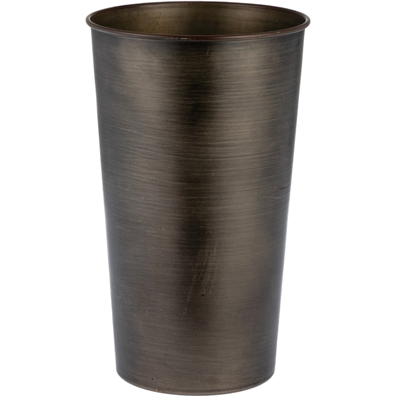 MC円錐ロングポット ダークブラックH30