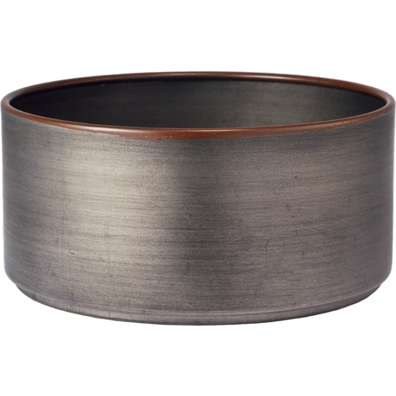 MC浅型円柱ダークブラック φ17xH8