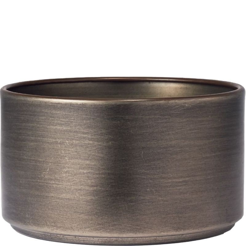 MC浅型円柱 ダークブラックH8