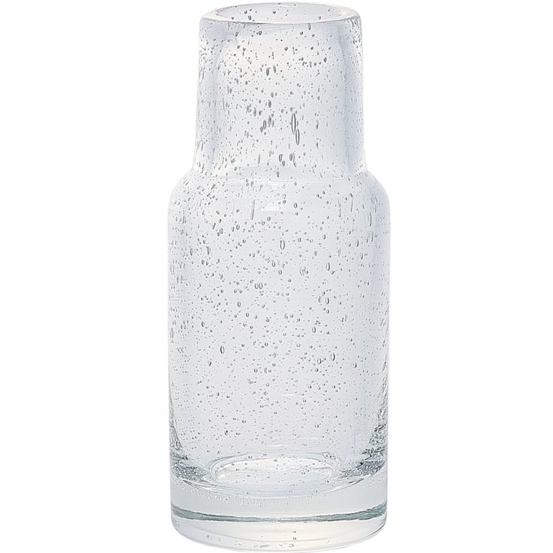 DGボトルベースホワイト H12 | ガラスの花瓶・花器,ハンドメイド