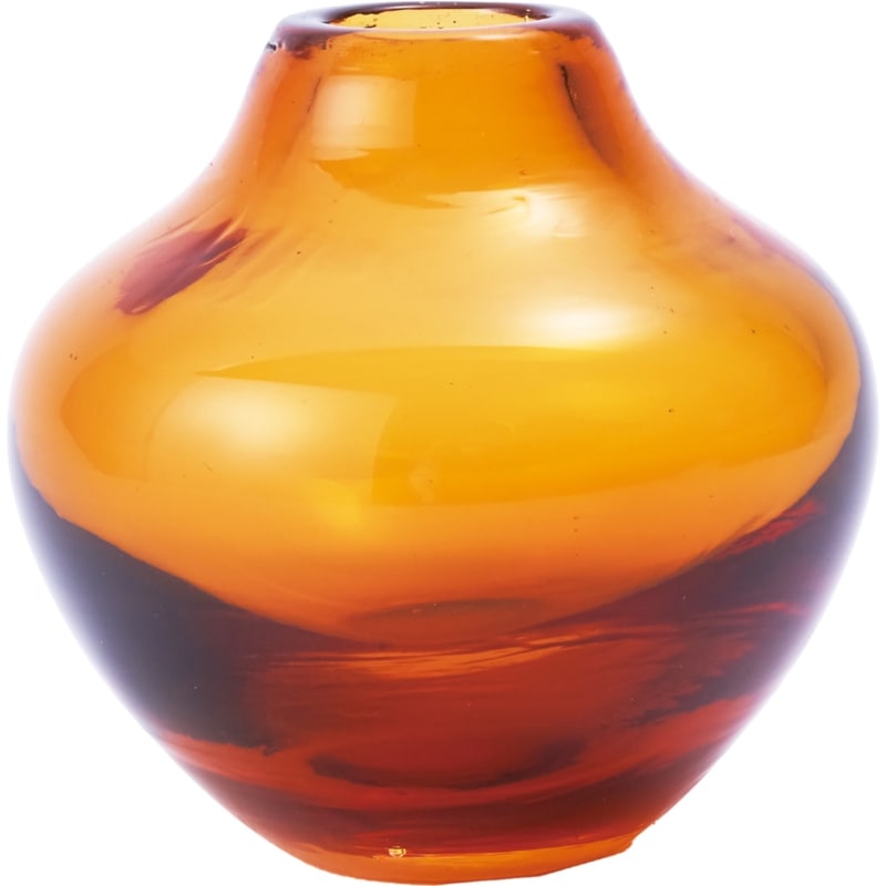 DGガラスキュルットアンバー H9.5