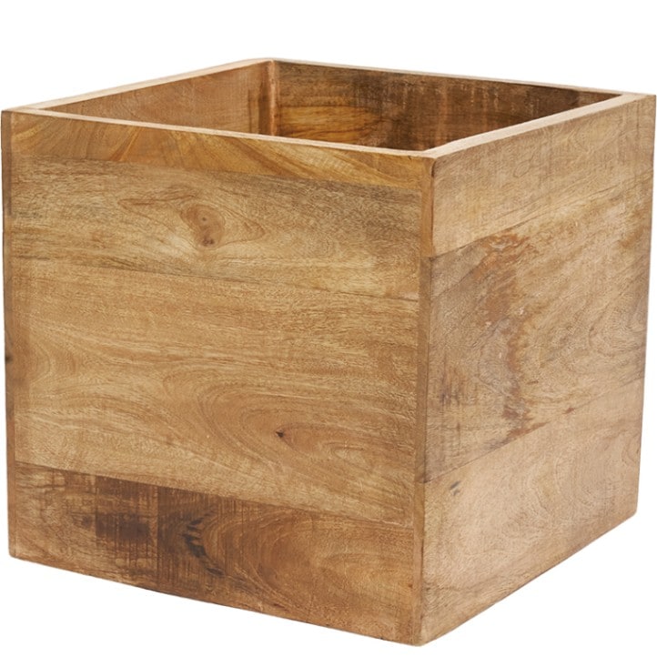AMナチュラルウッドキューブBOX 32.5xH31