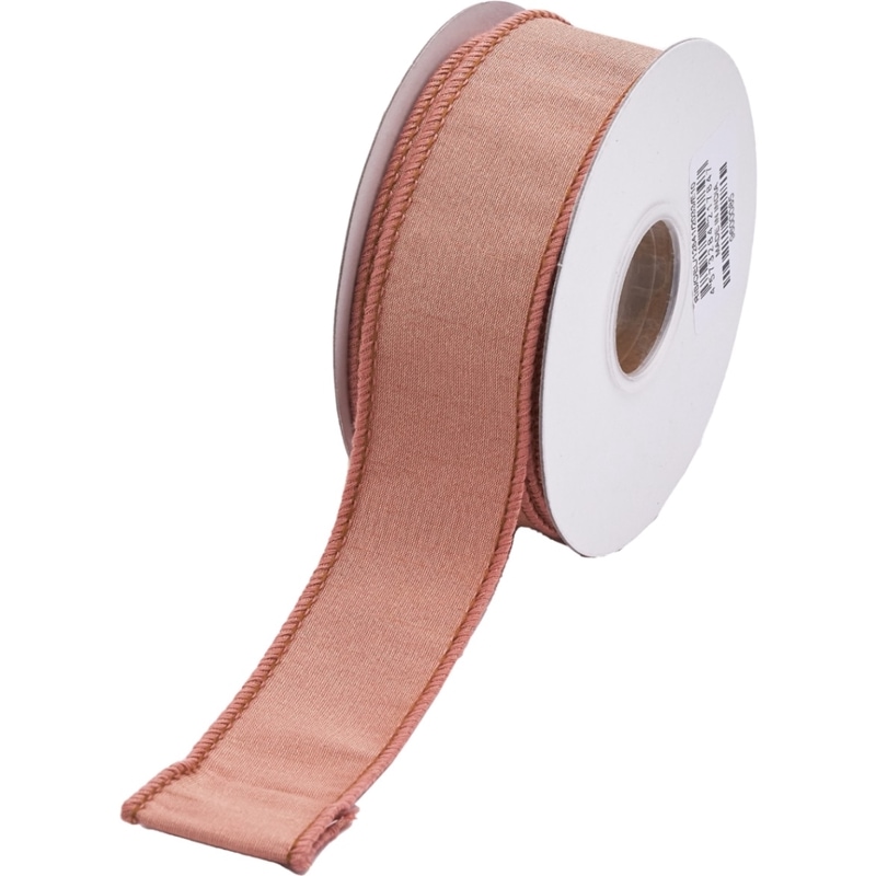 ワイヤー入りリボン DUPION DBL FUSED DUPION RIBBON MV 3.8cm