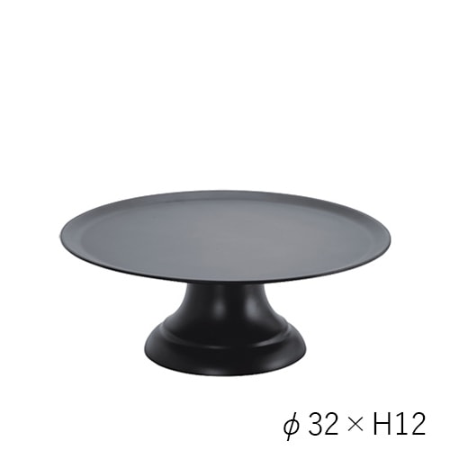 PVスタンドトレーブラック φ32xH12