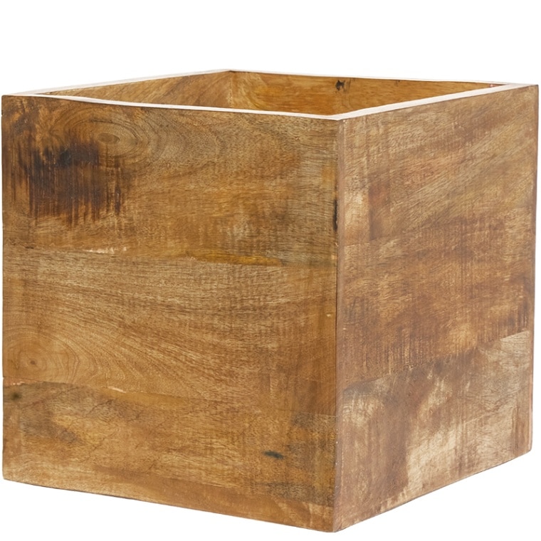 AMナチュラルウッドキューブBOX 24xH22【入荷予定あり】【2025年12月中旬入荷予定】