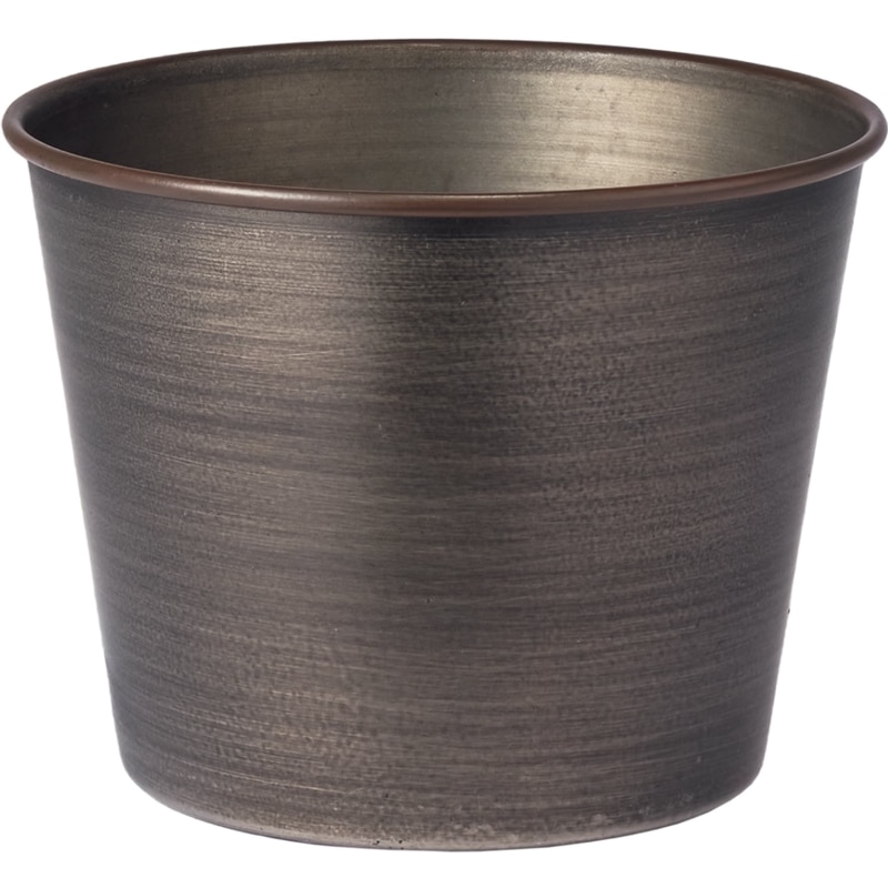 MC円錐ポット ダークブラックH9.5