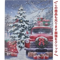 HEルミナスキャンバス20x25 ツリー&ギフトトラック