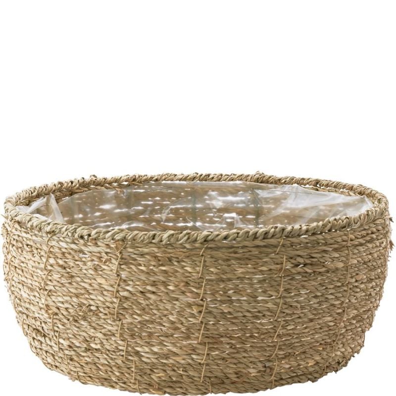 【予約商品】【再入荷】PP浅丸シーグラスナチュラルL　 φ29×H12