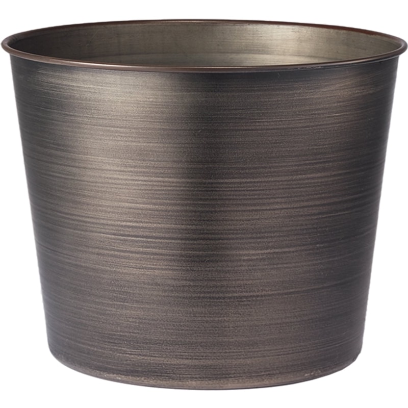 MC円錐ポット ダークブラックH11.5