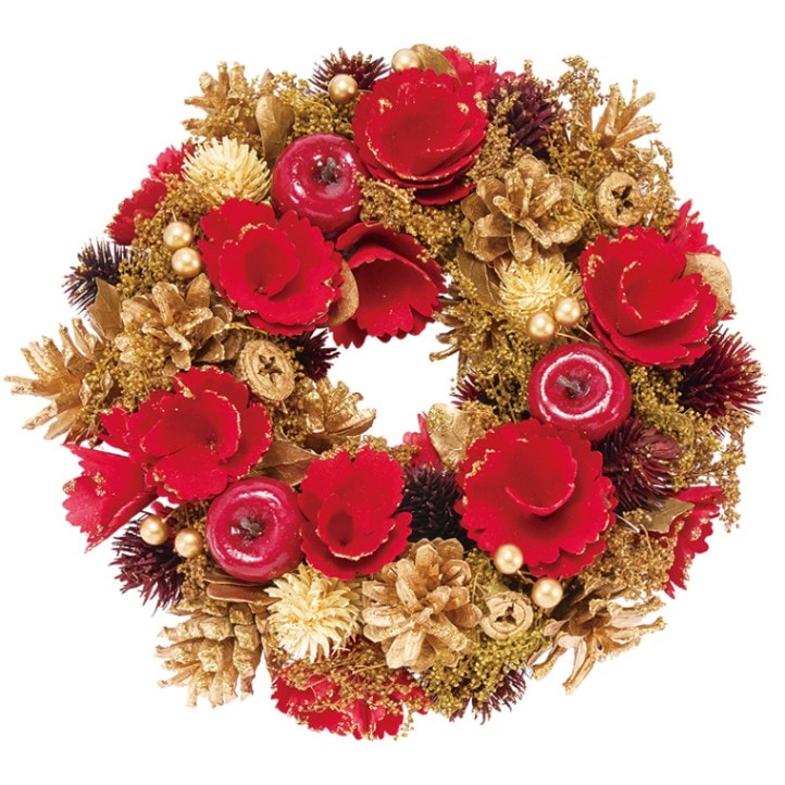 リースレッドアップル眠りゴールズラメS