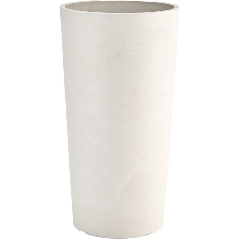 SK円錐ロングポット23xH44 ミルキー