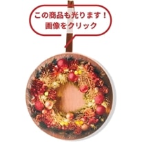 HEルミナスキャンパスφ12 Xmasリース