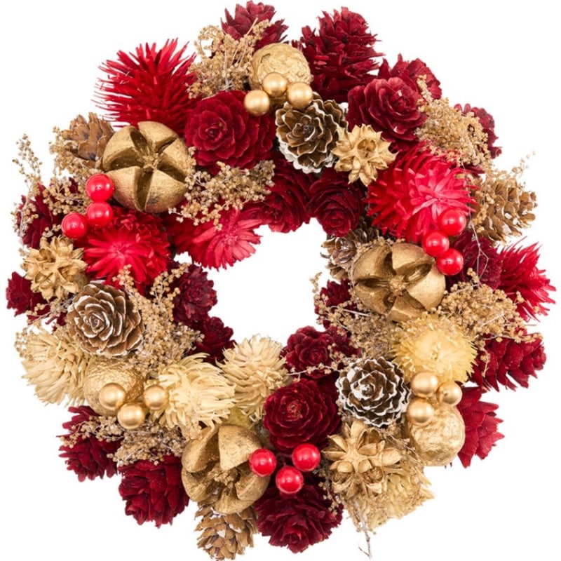 ミニリースレッドミニミニコーンモケGナッツ