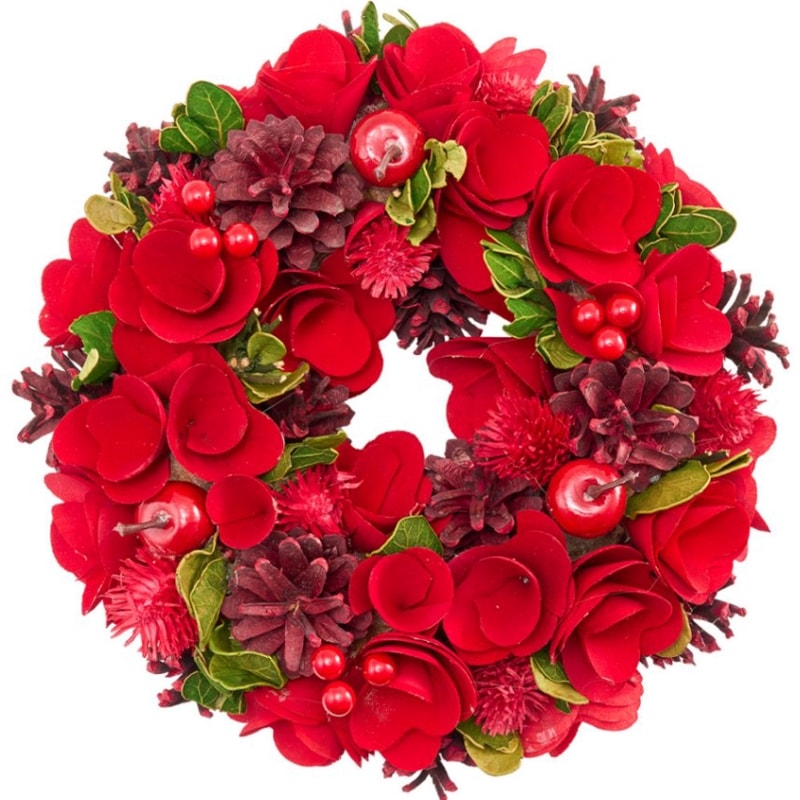 リースレッド眠りコーンミニアップルS