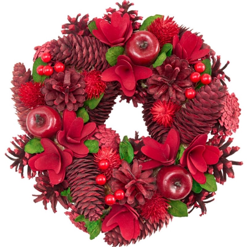 リースレッドロングコーンアップルベリーS