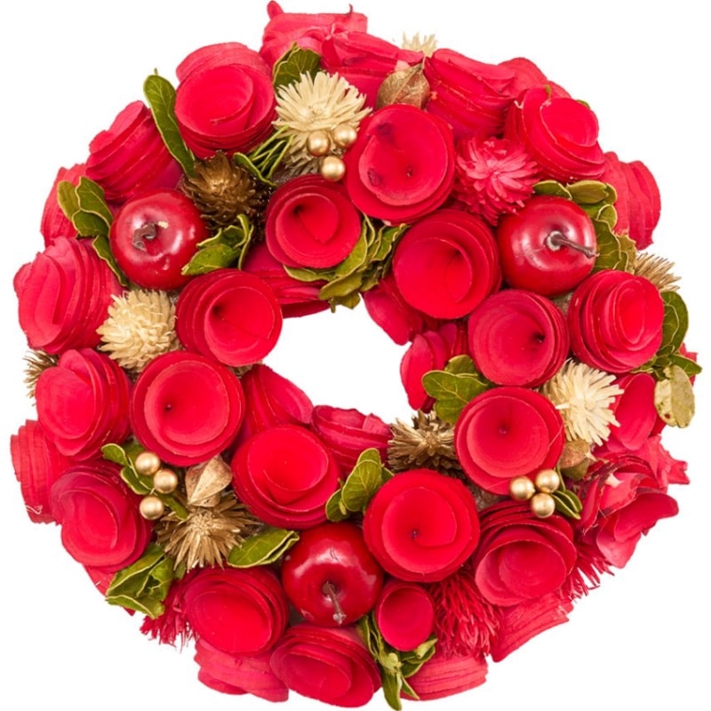 リースレッド眠りアップルリーフモケS