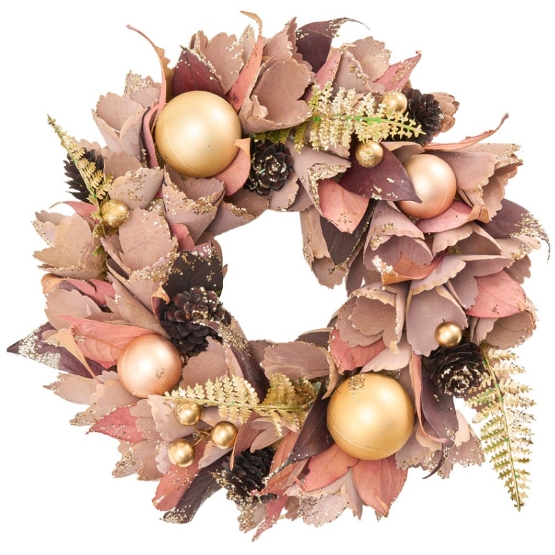 リースピンクシャトルボールリーフラメS