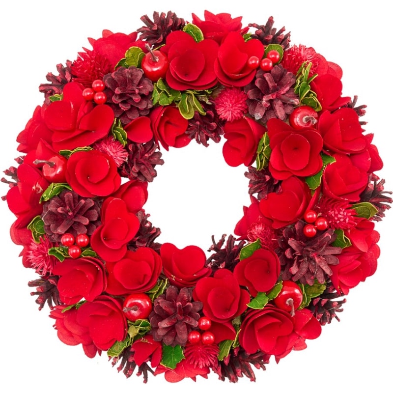 リースレッド眠りコーンミニアップルM