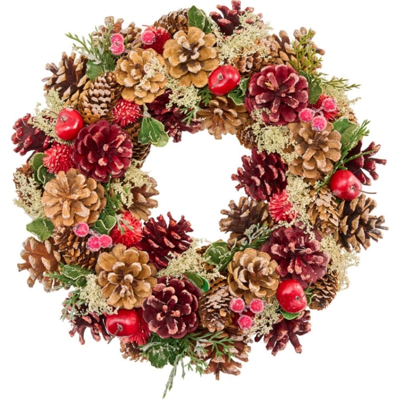 リース クリスマスリース 花の資材通販ホワイエ