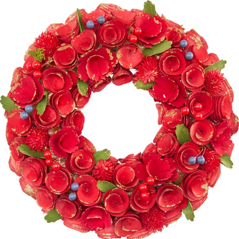 リースレッド眠り&ベリーミックスラメM