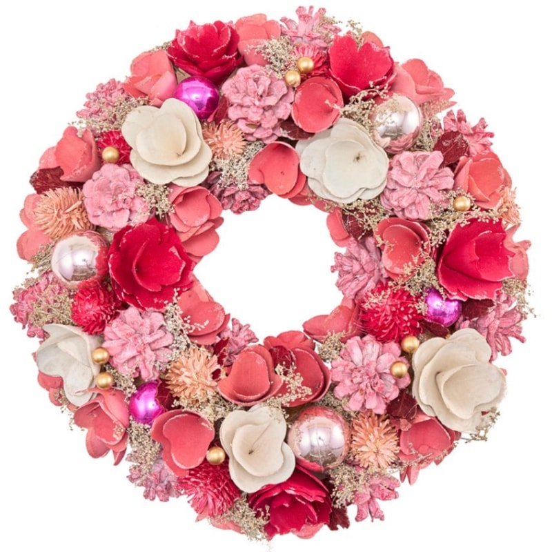 リースピンクP＆Wミックス眠りボールラメM