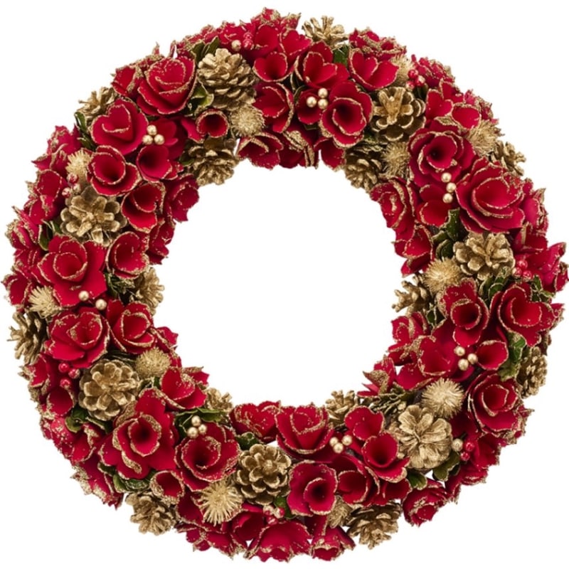 リース クリスマスリース 花の資材通販ホワイエ