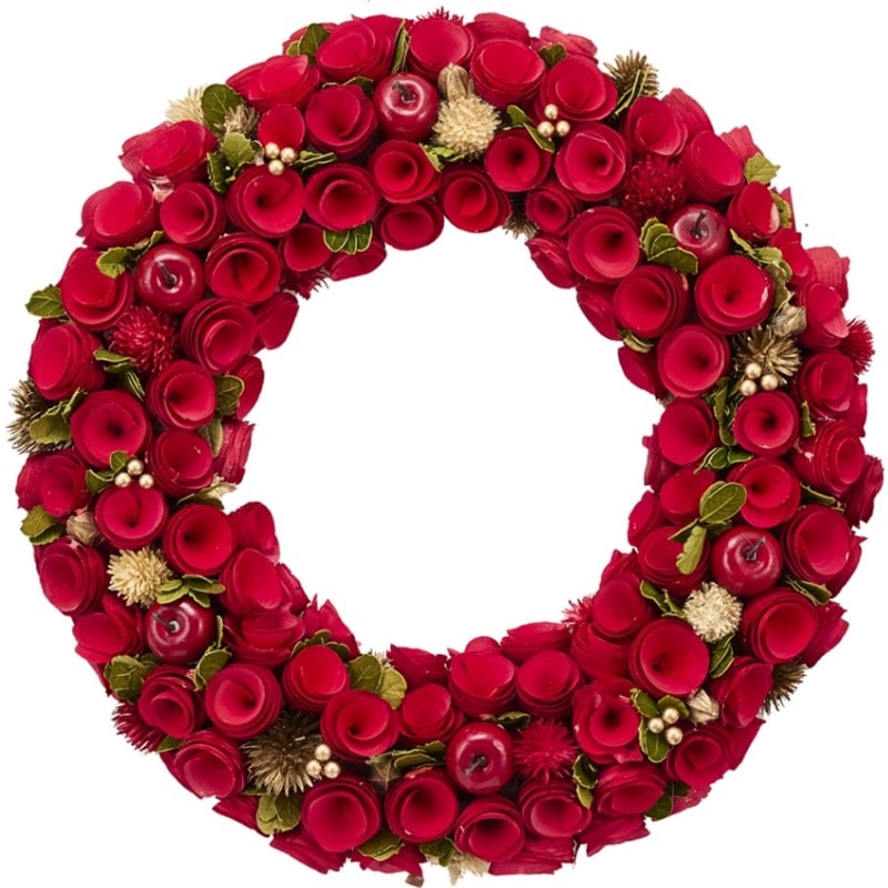 リースレッド眠りアップルリーフモケL