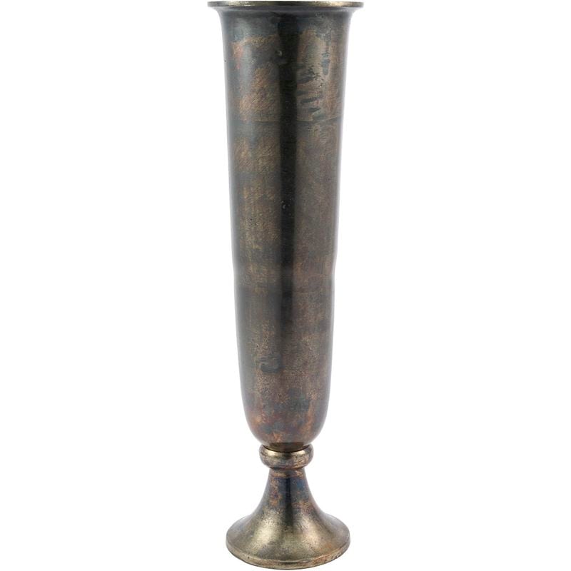 AMスタイルロングコンポートブラック φ16xH60 | アルミニウム花器