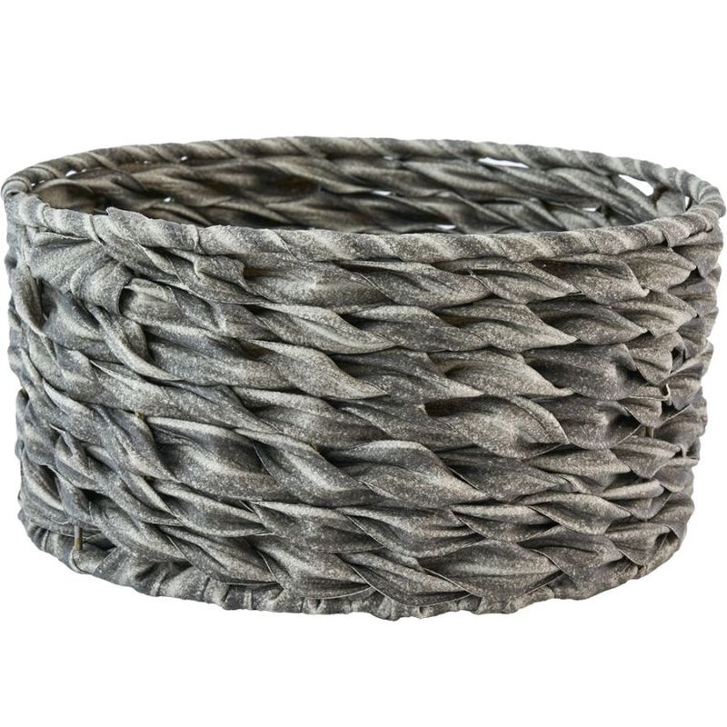 【予約商品】【再入荷】PPPE円柱浅型ストーングレー φ21xH9