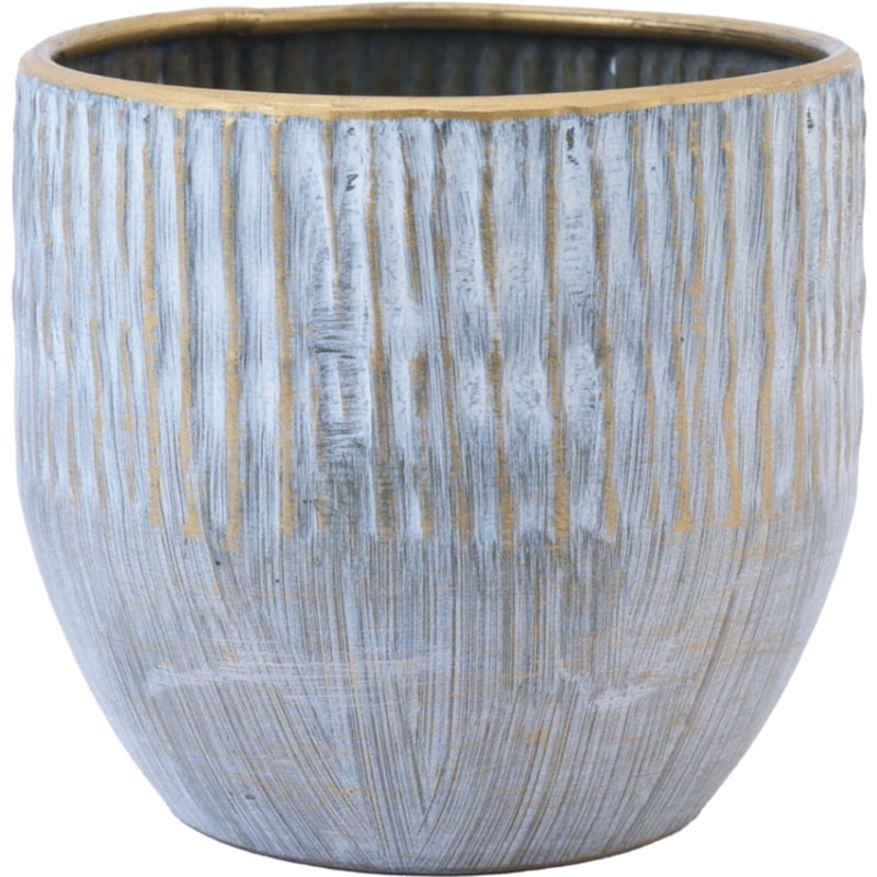 【予約商品】【再入荷】MC円形アールメタル柄 GゴールドホワイトH8