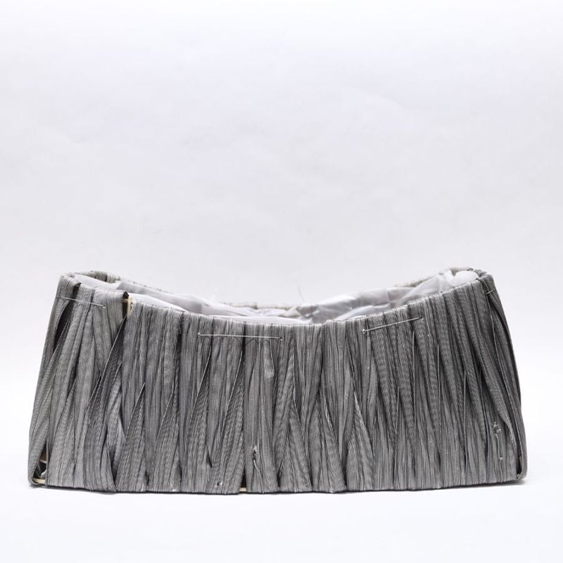 ★新商品★PEフロウ長方形フレアM グレイ