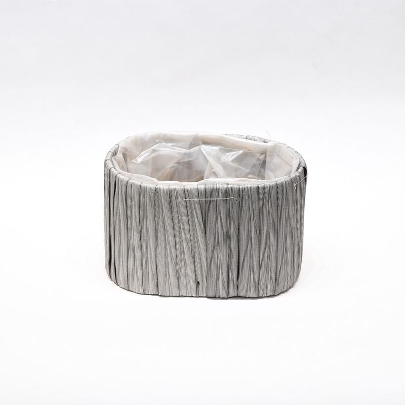 ★新商品★PEフロウ楕円柱S グレイ