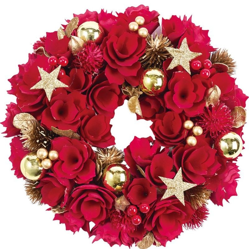 【受注生産】リースレッド眠りスター&ボールS