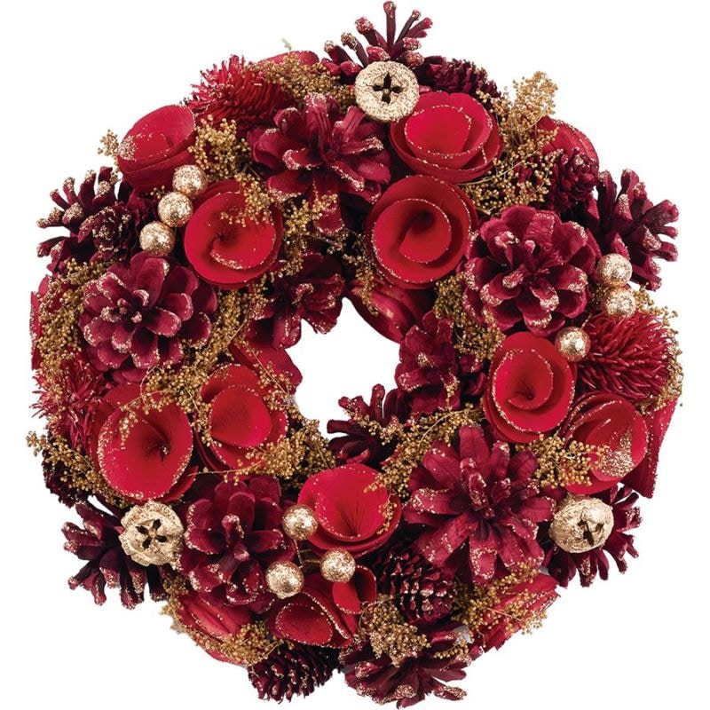 【受注生産】リースレッドD眠りコーンナッツラメS