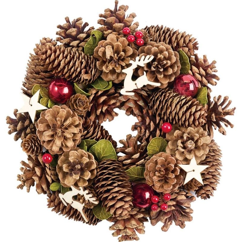 【受注生産】リースナチュラルコーンホシトナカイボールS