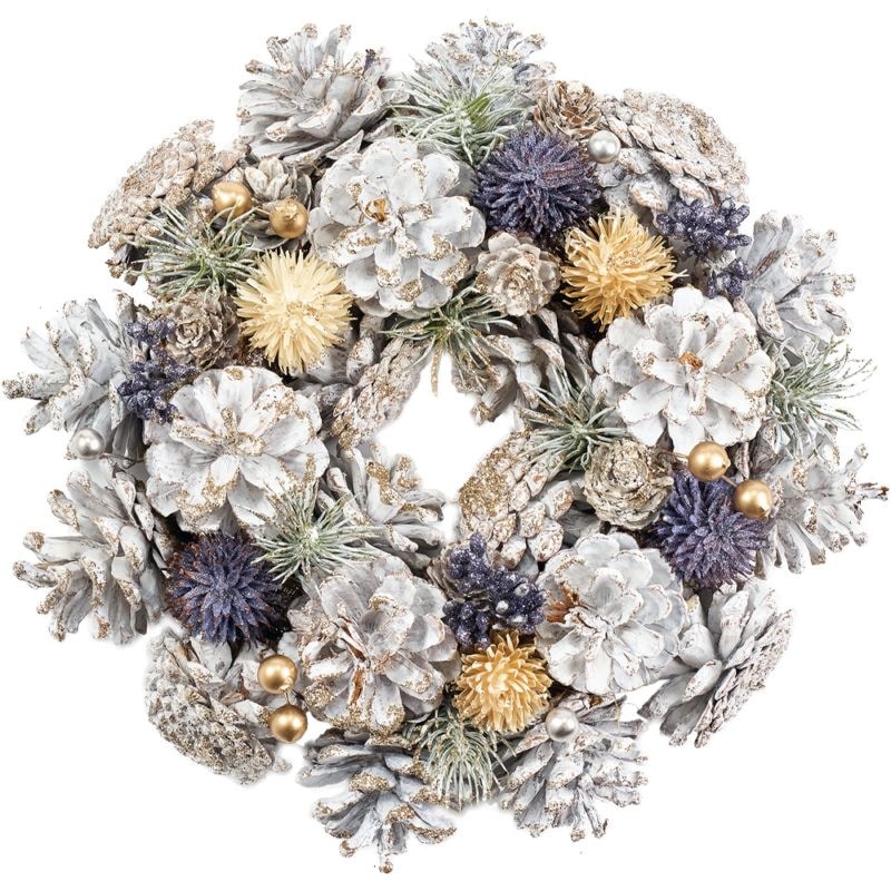 【受注生産】リースホワイトブルーGベリーラメS