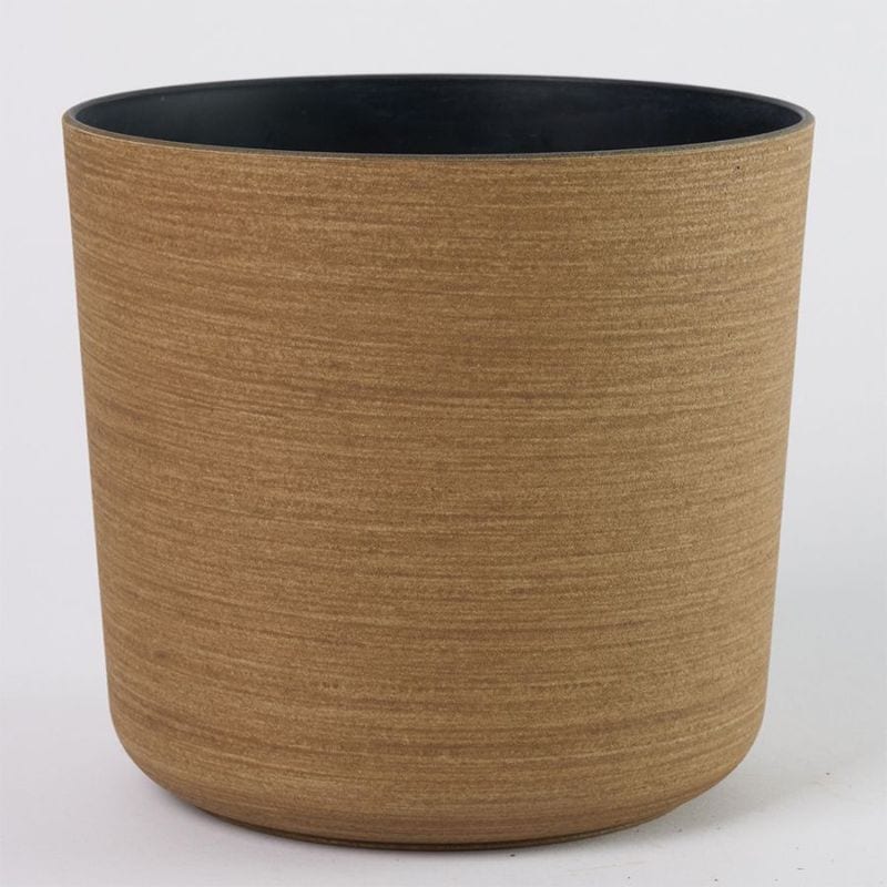 ★新商品★FRアールポットブラッシュドウッドS φ14.5xH13.5