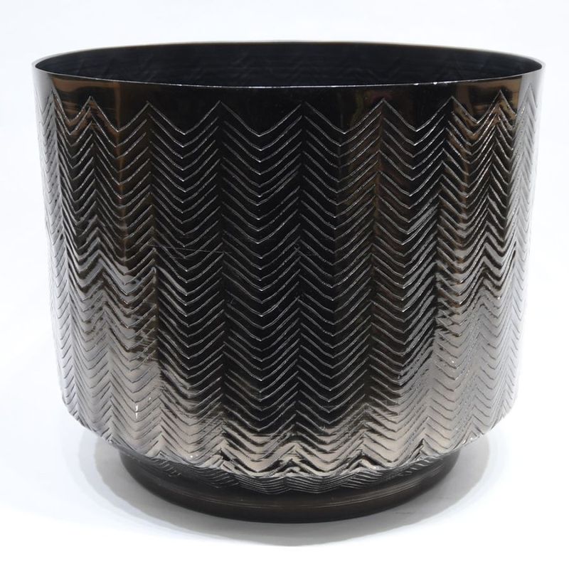 ★新商品★AMアルミプランターシェブロン(穴有軽量)SMG φ30xH25